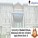 University of Kashmir Diploma Admissions 2025 Date Extended; Apply Before March 13